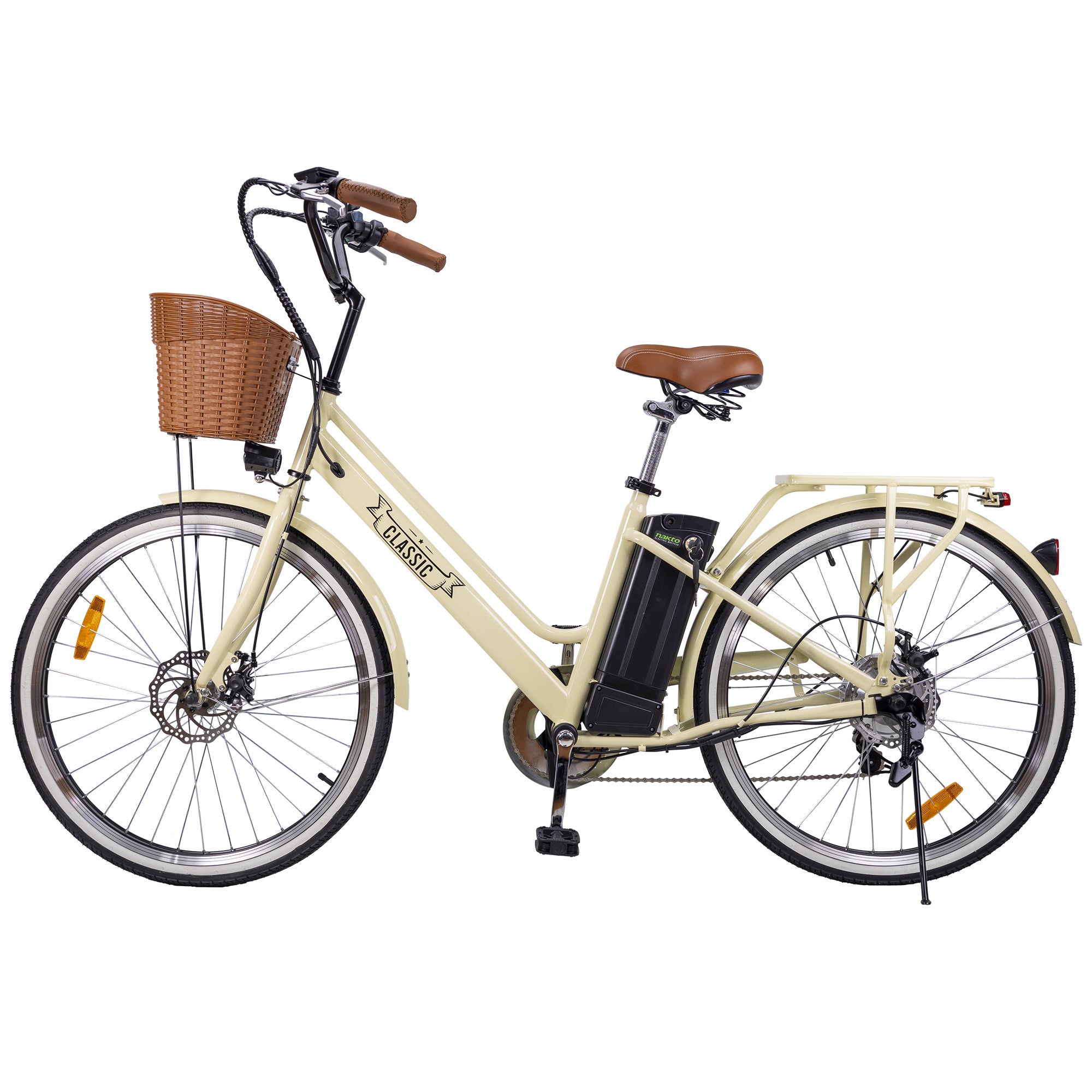 Nakto Classic 2 Step-Through City Electric Bike – Comfortable Daily Campus & Urban Commuter