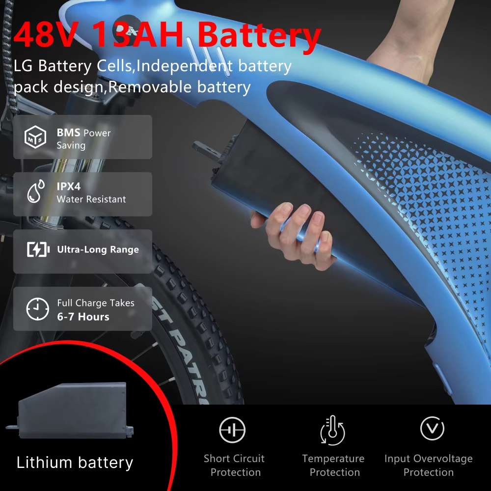 EZ E-Bikes 360 TorqueMax — High-Power Hybrid Commuter