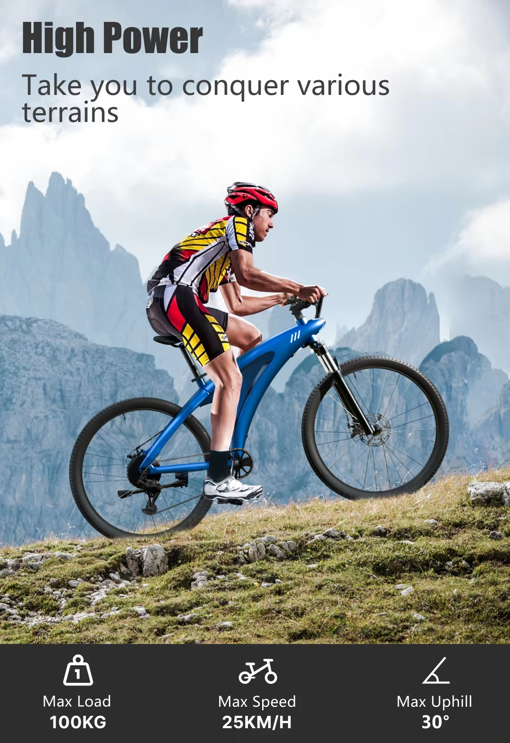 EZ E-Bikes 360 TorqueMax — High-Power Hybrid Commuter