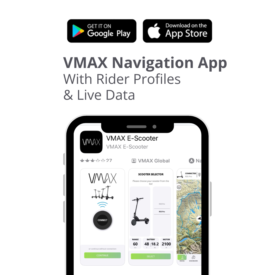 VMAX VX4 High-Performance Electric Scooter – Fast Urban Commuter