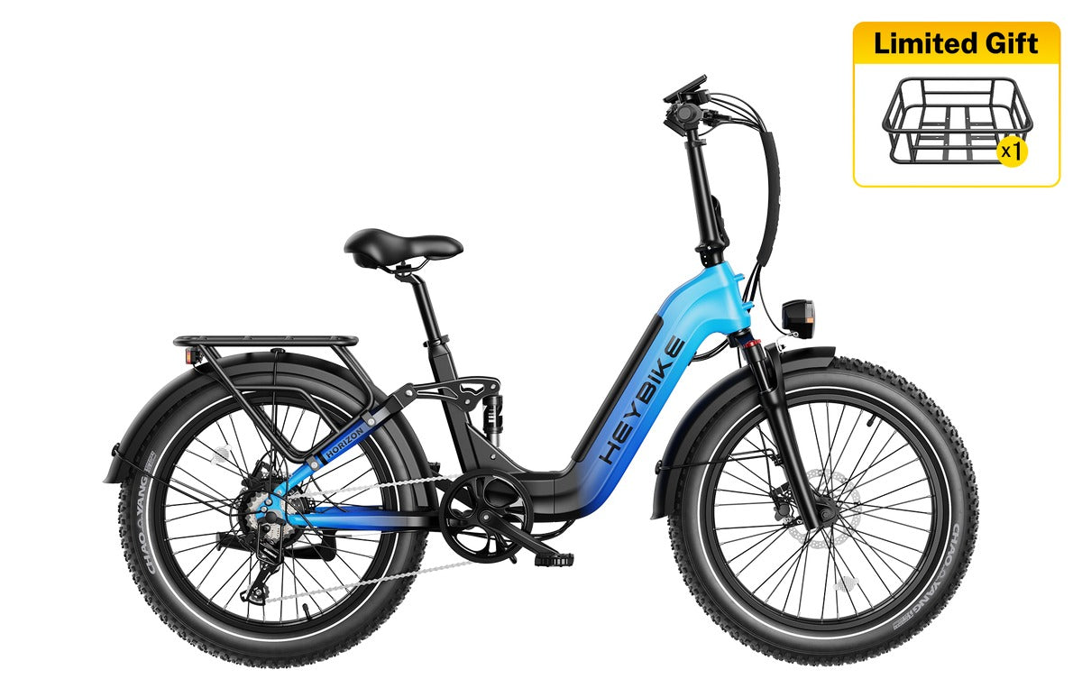Heybike Horizon (folding flat-tire e-bike)