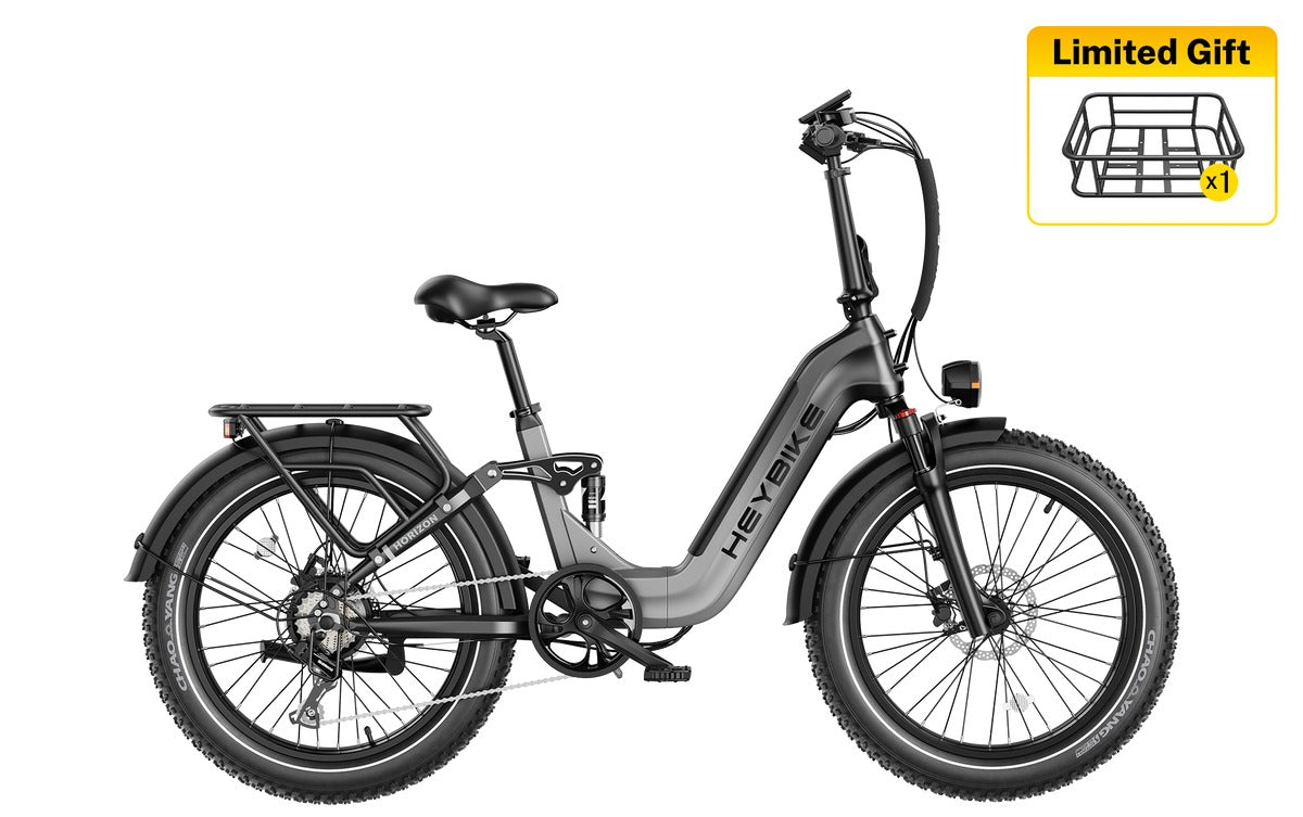 Heybike Horizon (folding flat-tire e-bike)