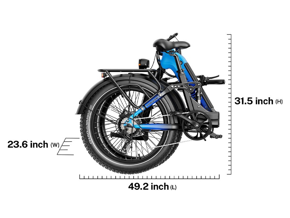Heybike Horizon (folding flat-tire e-bike)