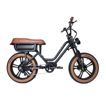 EUNORAU Flash Lite ST Step-Thru Electric Moped – Easy-Access City Commuter