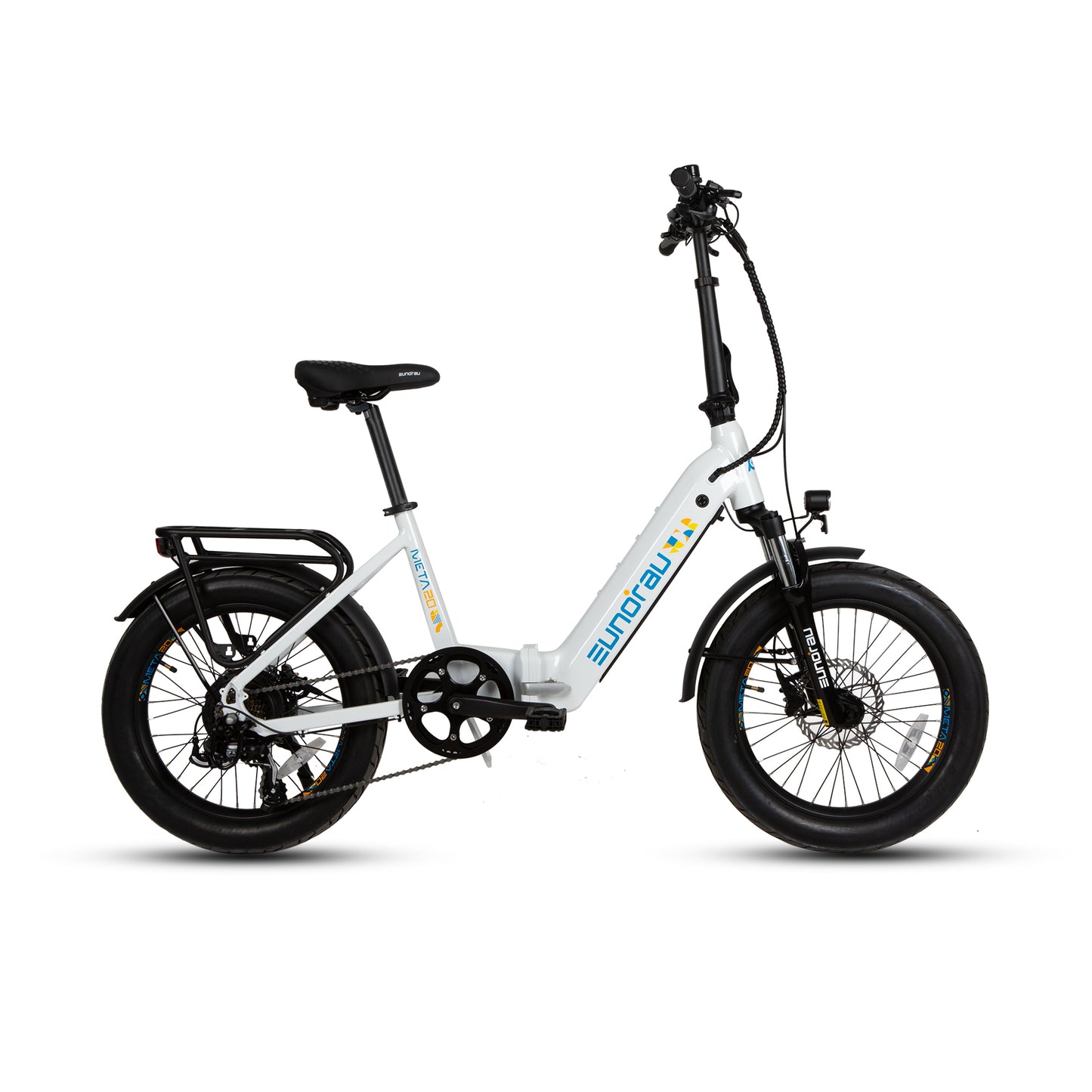 EUNORAU META 20” Foldable City Electric Bike – Urban & Campus Commuter