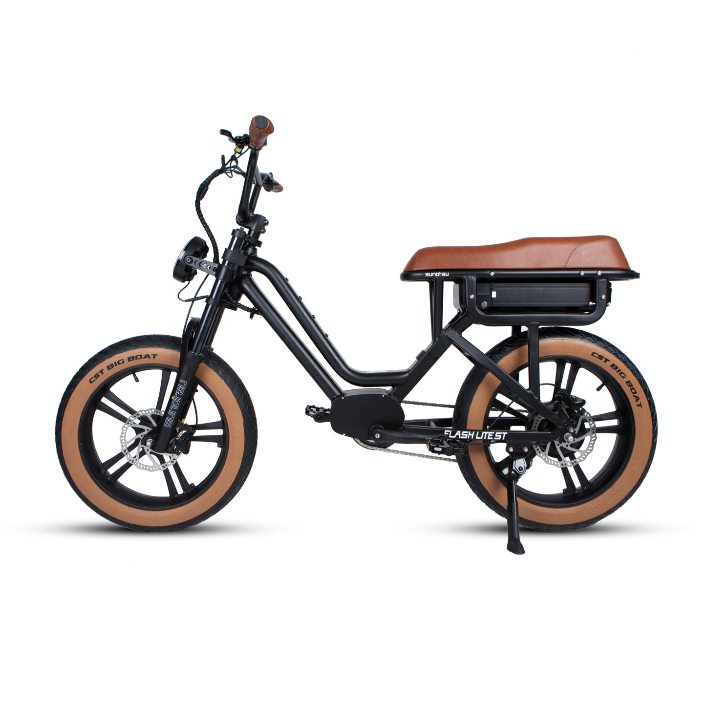 EUNORAU Flash Lite ST Step-Thru Electric Moped – Easy-Access City Commuter