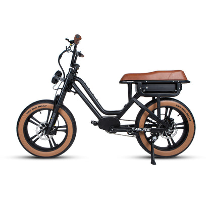 EUNORAU Flash Lite ST Step-Thru Electric Moped – Easy-Access City Commuter