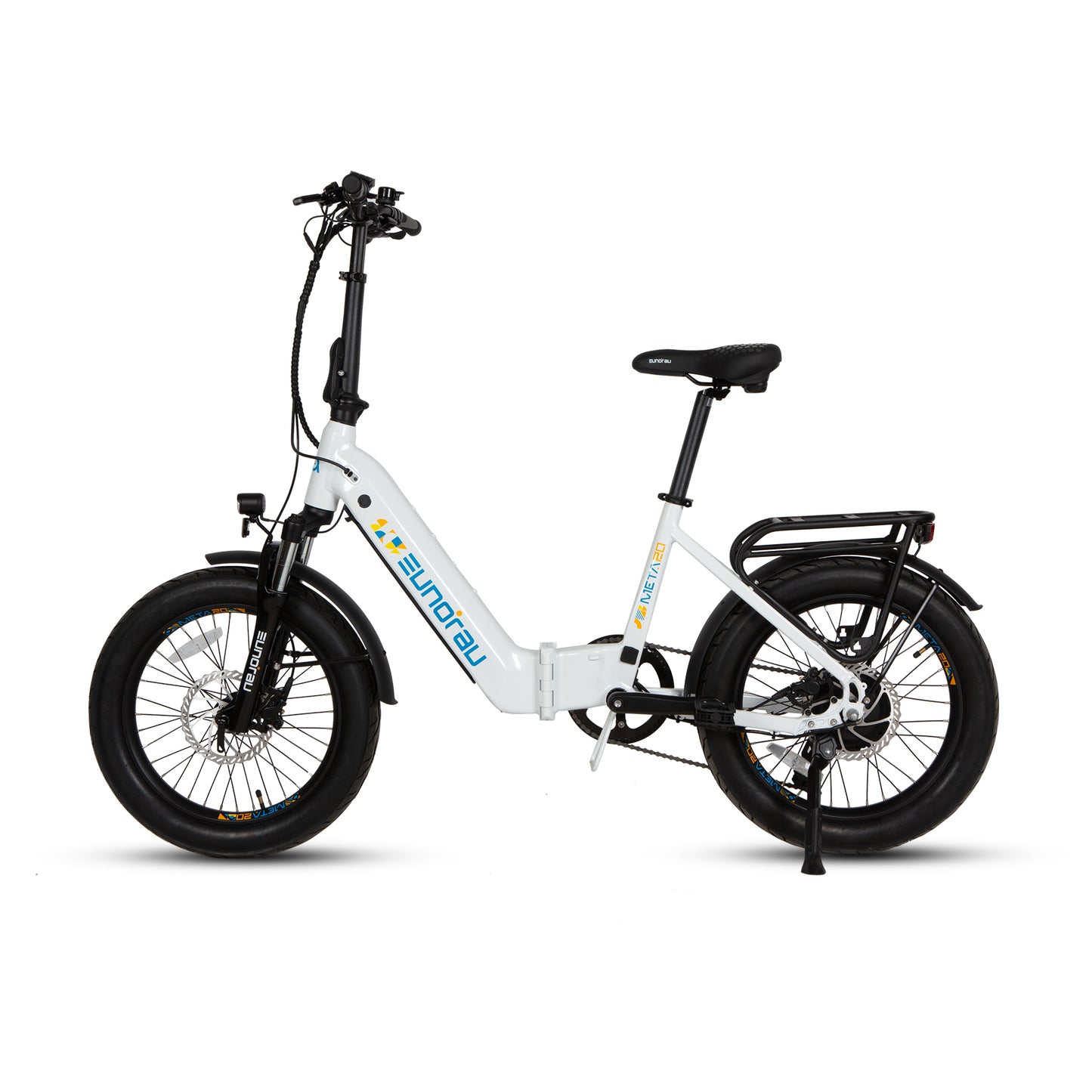 EUNORAU META 20” Foldable City Electric Bike – Urban & Campus Commuter
