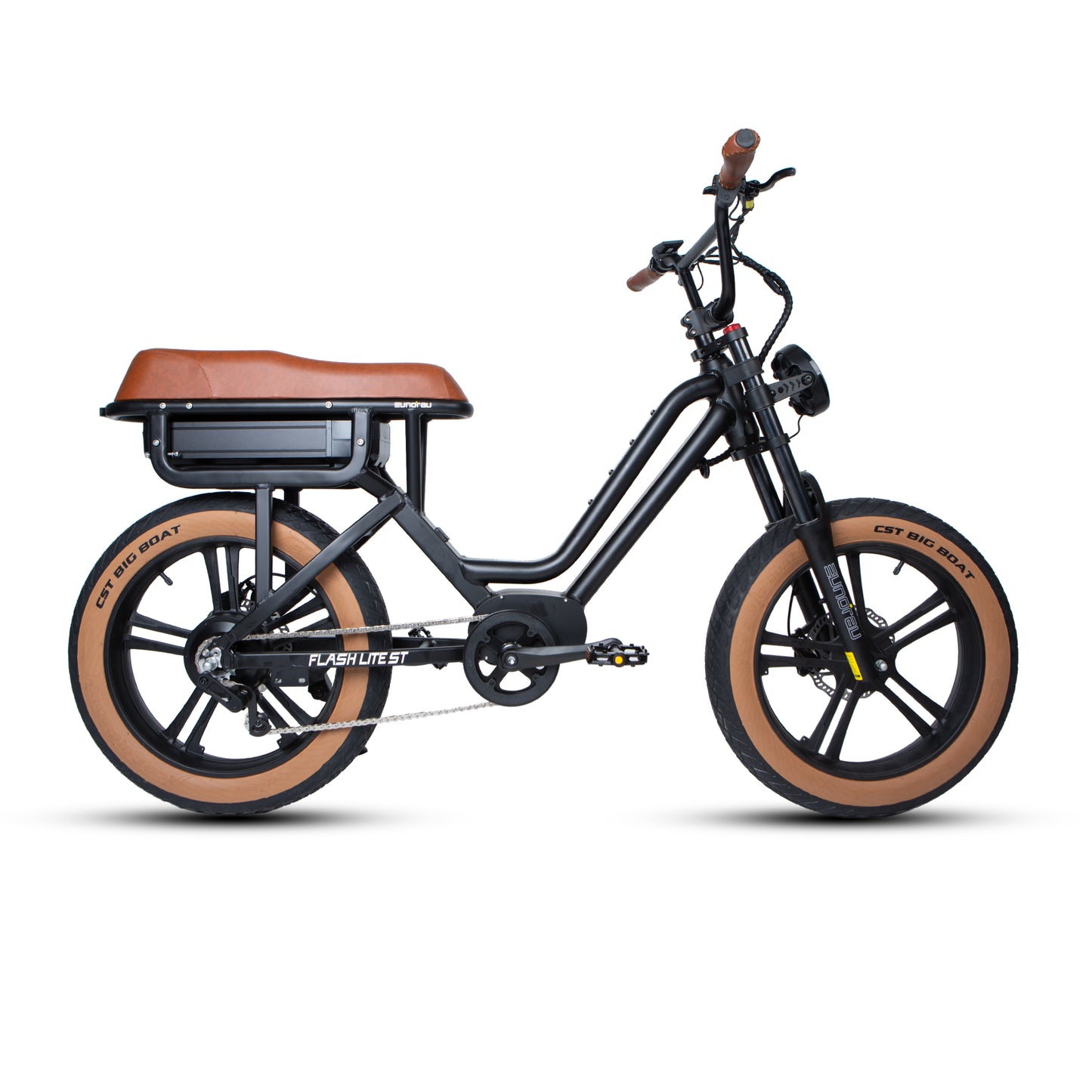 EUNORAU Flash Lite ST Step-Thru Electric Moped – Easy-Access City Commuter