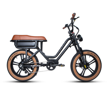EUNORAU Flash Lite ST Step-Thru Electric Moped – Easy-Access City Commuter