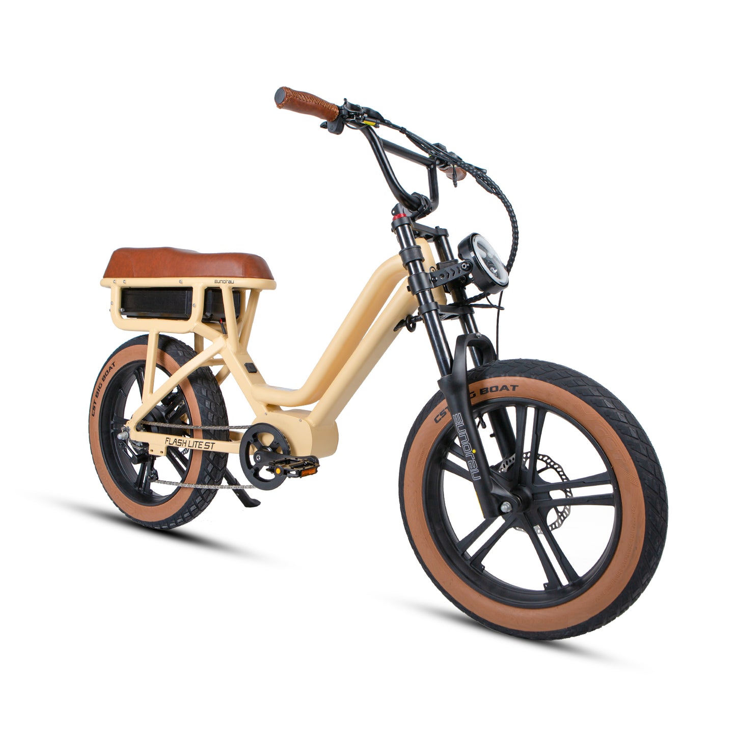 EUNORAU Flash Lite ST Step-Thru Electric Moped – Easy-Access City Commuter