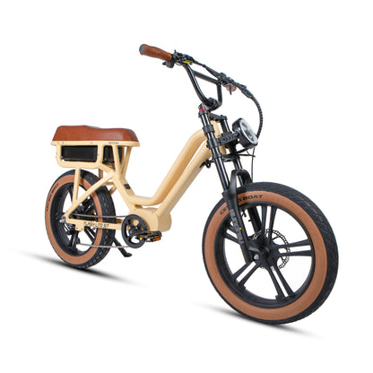 EUNORAU Flash Lite ST Step-Thru Electric Moped – Easy-Access City Commuter