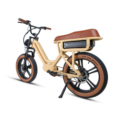 EUNORAU Flash Lite ST Step-Thru Electric Moped – Easy-Access City Commuter