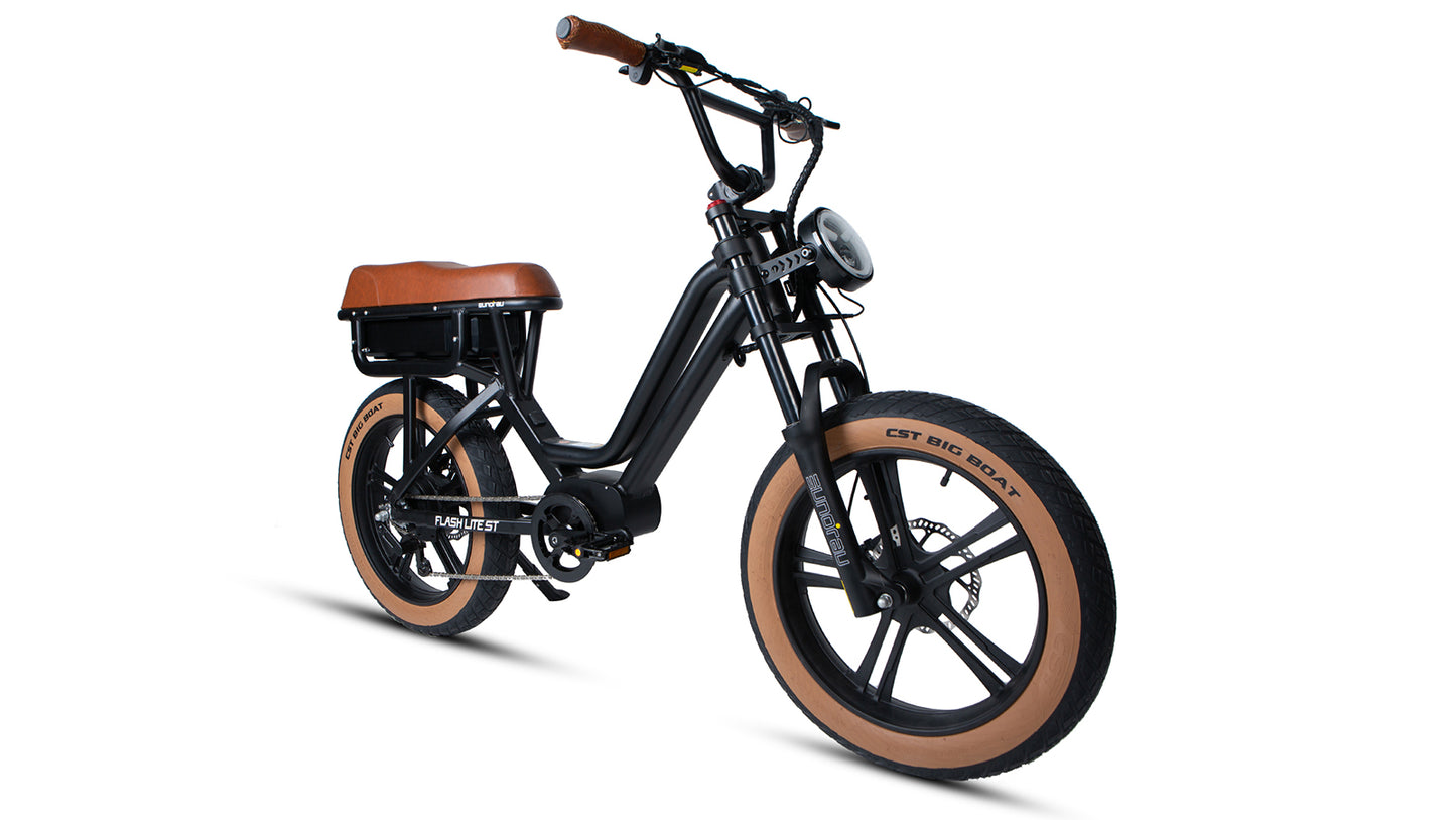 EUNORAU Flash Lite ST Step-Thru Electric Moped – Easy-Access City Commuter