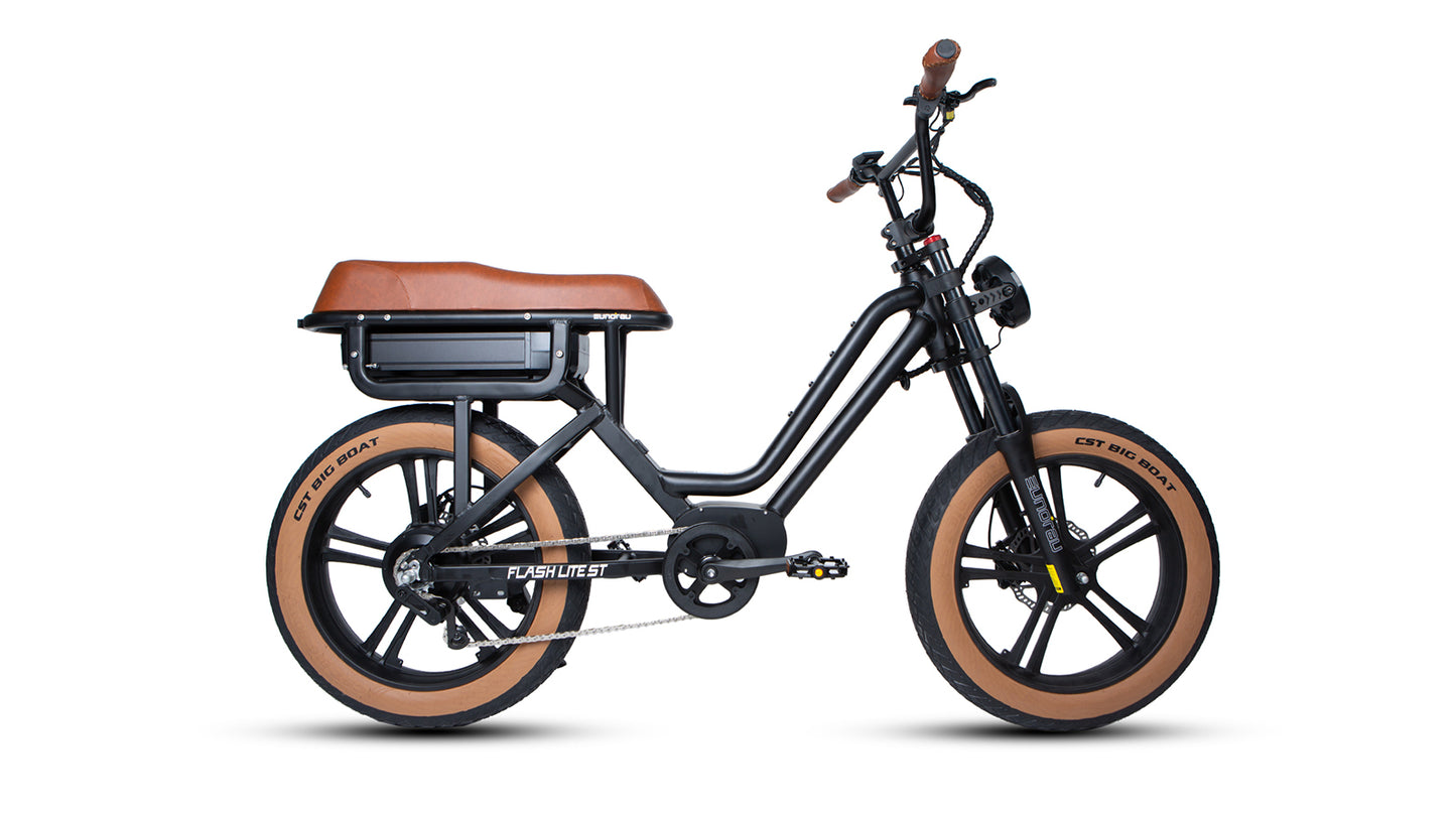 EUNORAU Flash Lite ST Step-Thru Electric Moped – Easy-Access City Commuter