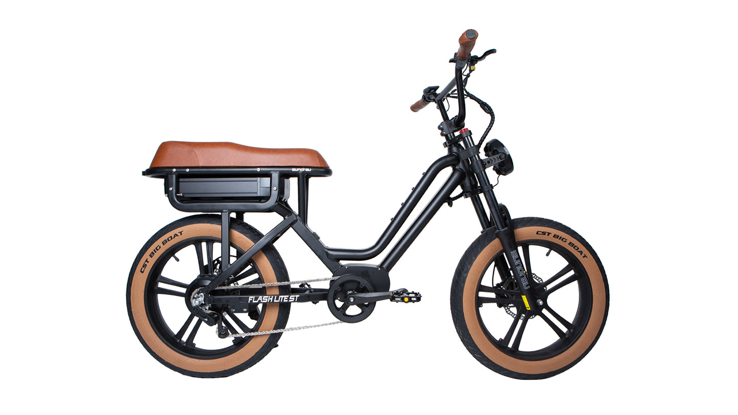 EUNORAU Flash Lite ST Step-Thru Electric Moped – Easy-Access City Commuter