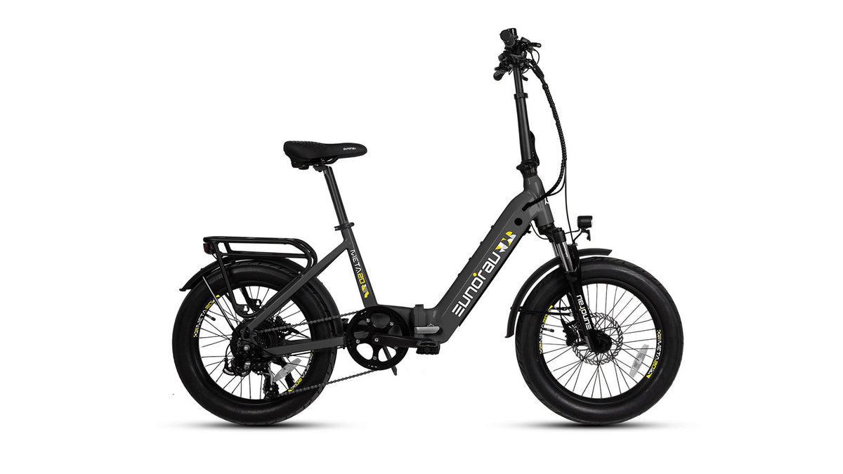 EUNORAU META Foldable (META20) Electric Bike - Dark Charcoal