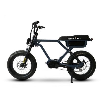 EUNORAU Flash Long-Range Electric Moped – 50+ Mile Urban Commuter