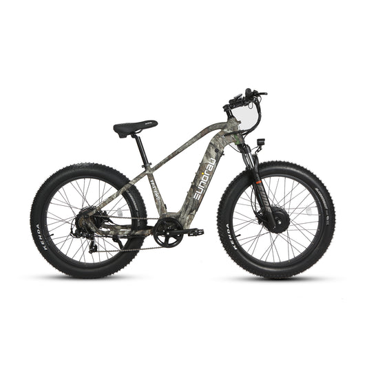 EUNORAU FAT-AWD 2.0 Dual-Motor Fat Tire Electric Bike – All-Wheel-Drive Beast
