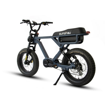 EUNORAU Flash Long-Range Electric Moped – 50+ Mile Urban Commuter