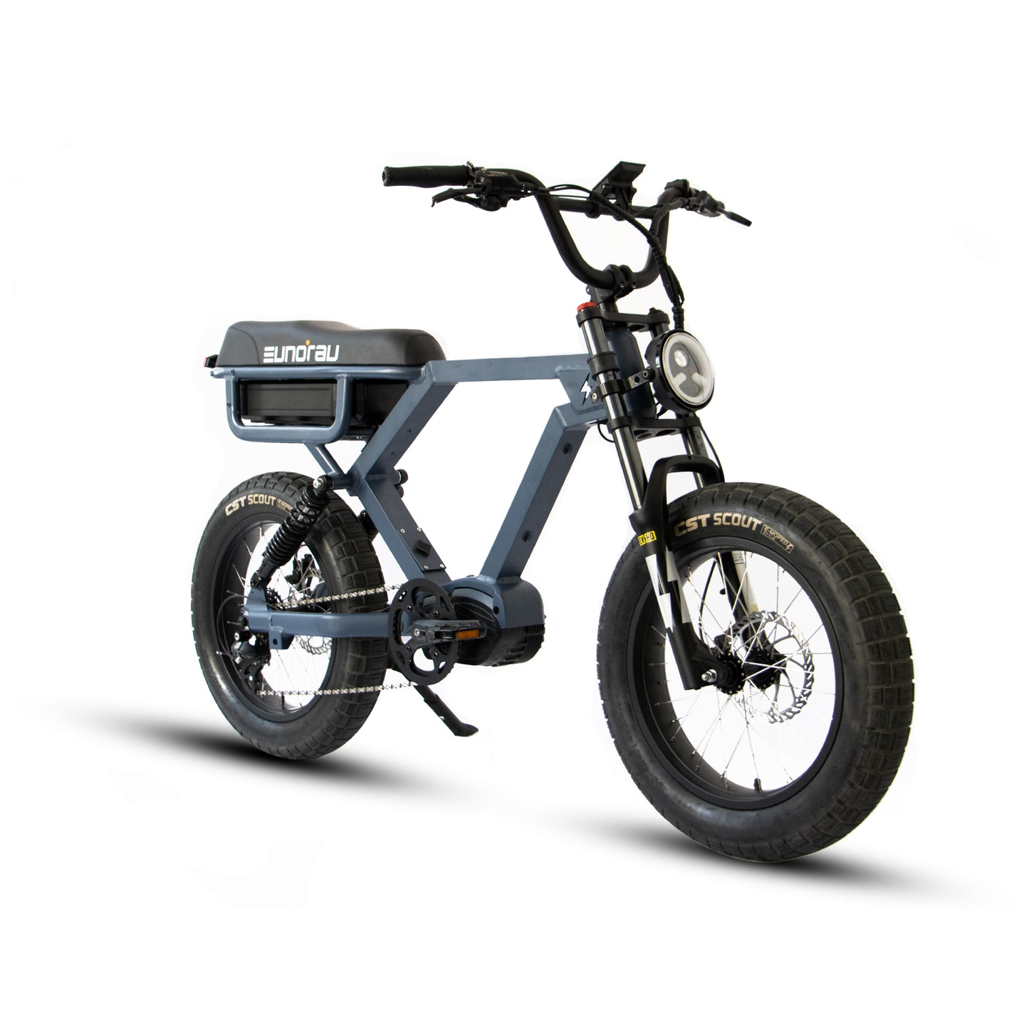 EUNORAU Flash Long-Range Electric Moped – 50+ Mile Urban Commuter