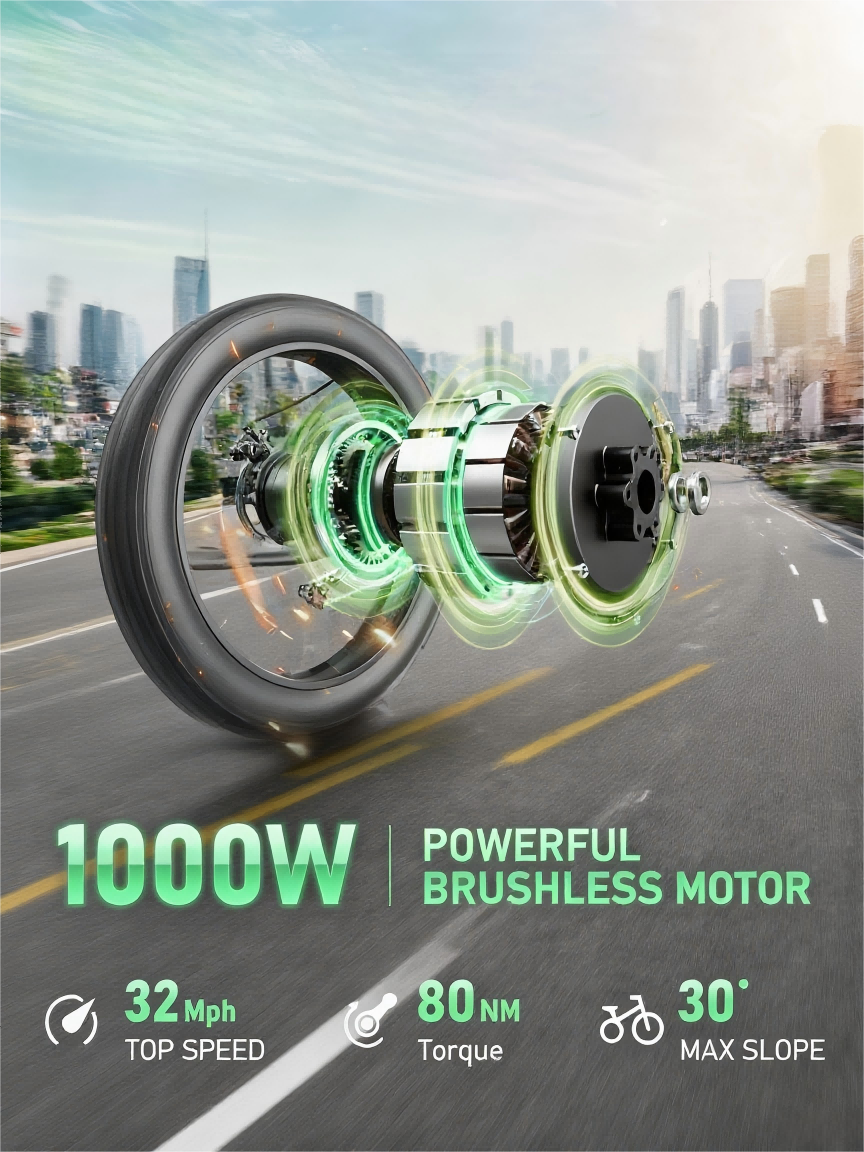 EZ E-Bikes 360 RoadFusion — Versatile 26” Hybrid Commuter