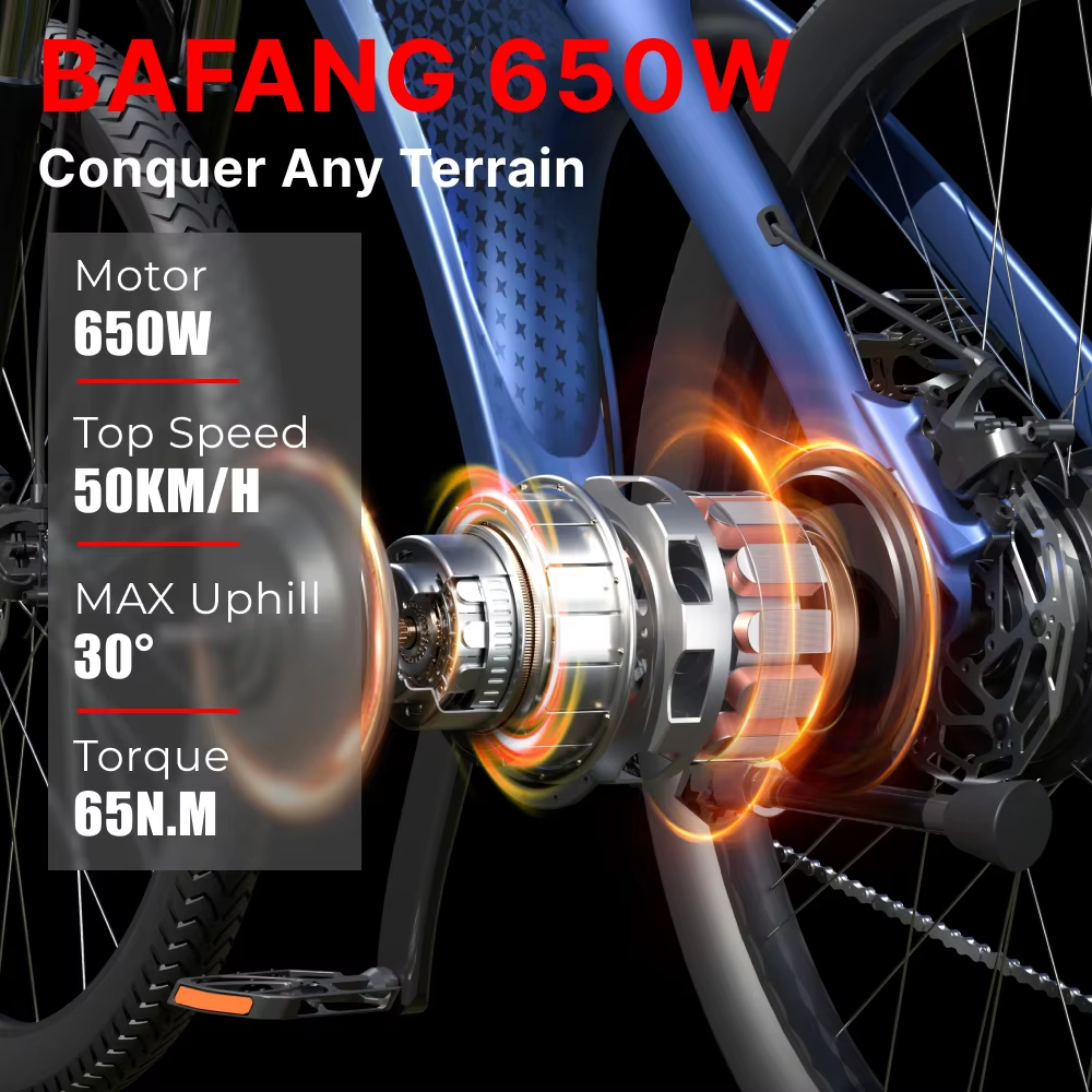 EZ E-Bikes 360 TorqueMax — High-Power Hybrid Commuter