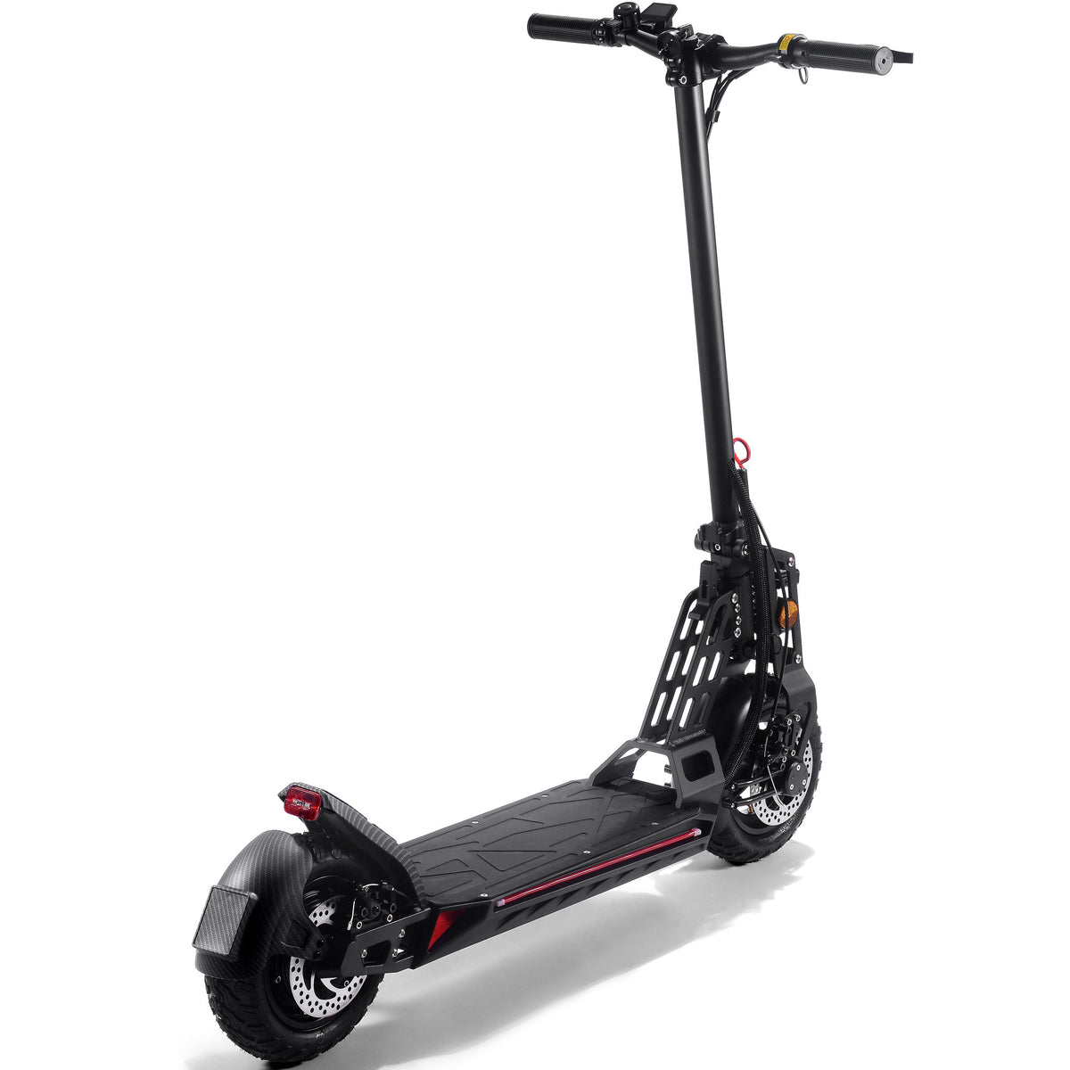 MotoTec Free Ride 48V 600W Electric Scooter - Black detail