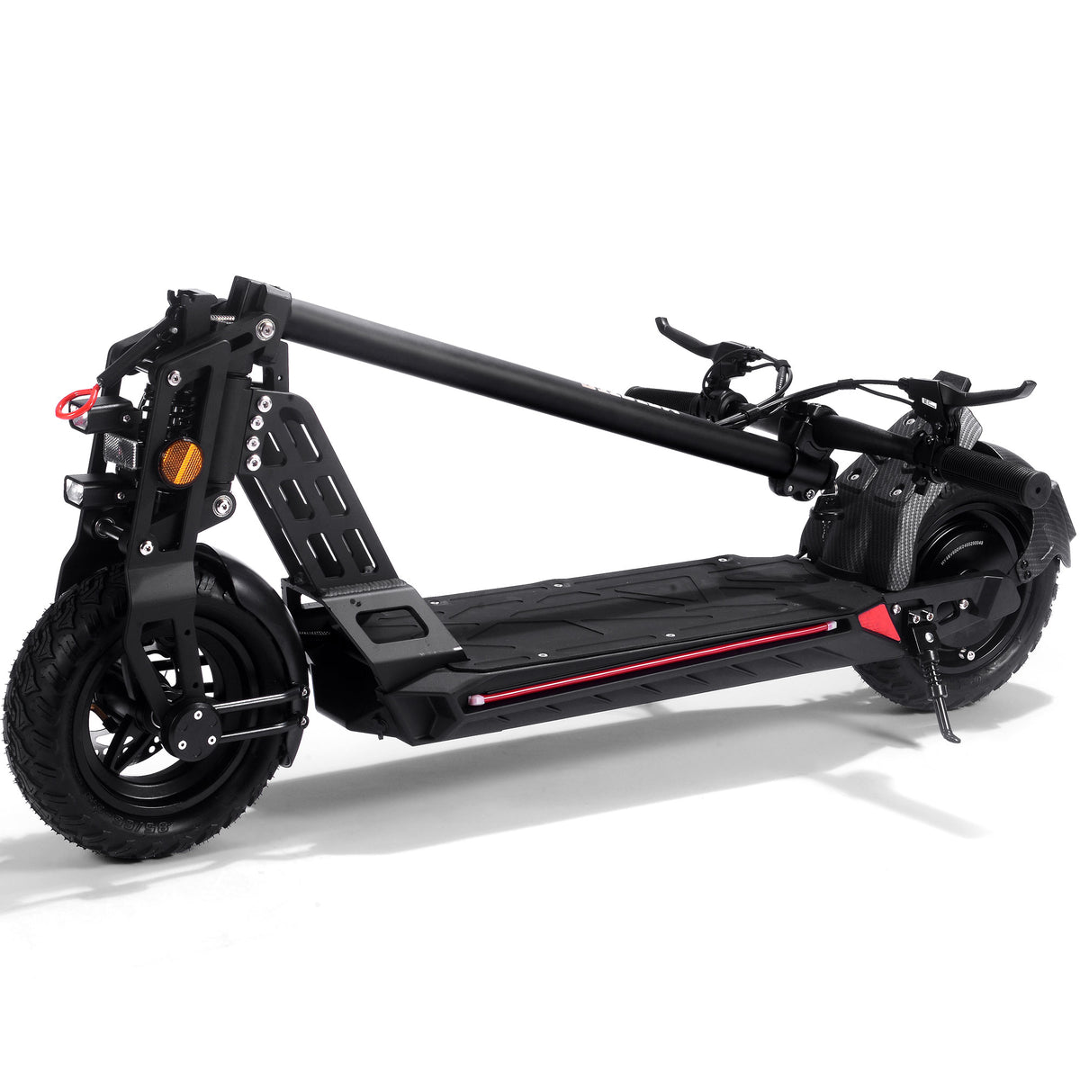 MotoTec Free Ride 48V 600W Electric Scooter - Black detail