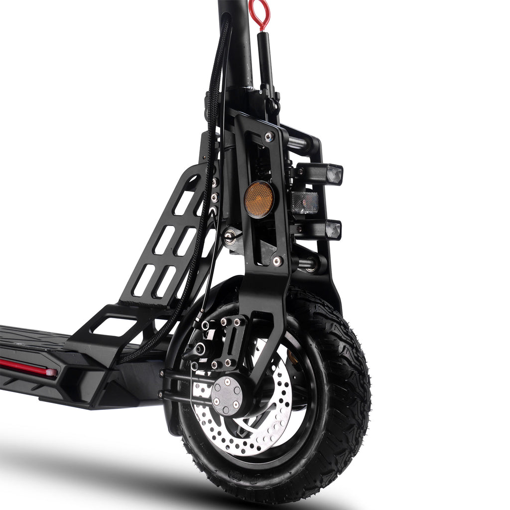 MotoTec Free Ride 48V 600W Electric Scooter - Black detail