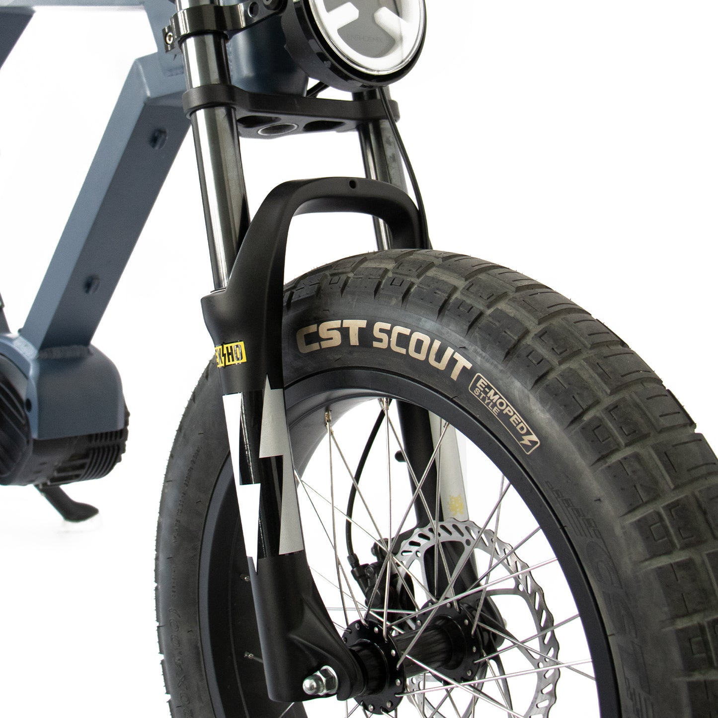 EUNORAU Flash Long-Range Electric Moped – 50+ Mile Urban Commuter