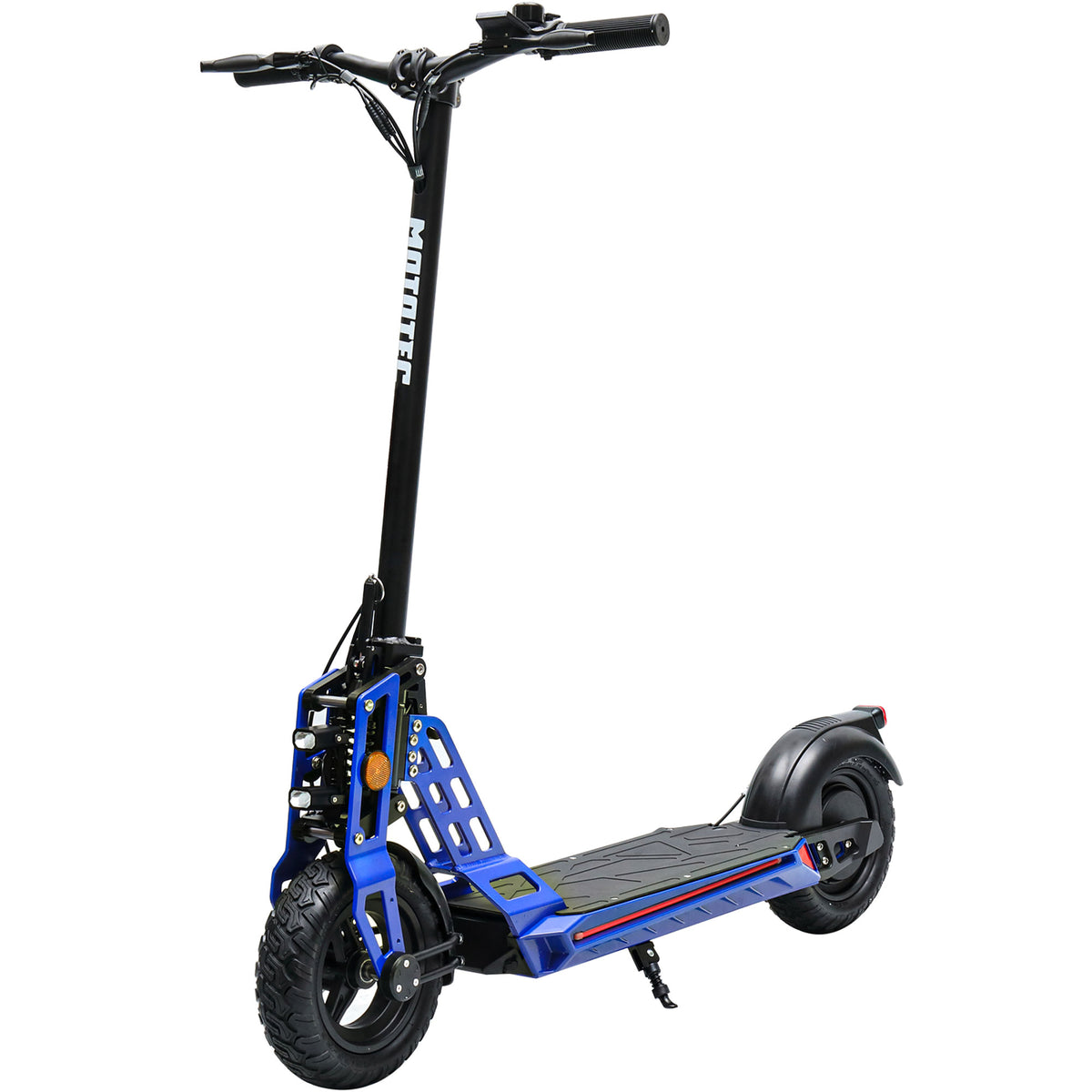 MotoTec Free Ride 48V 600W Electric Scooter - Blue