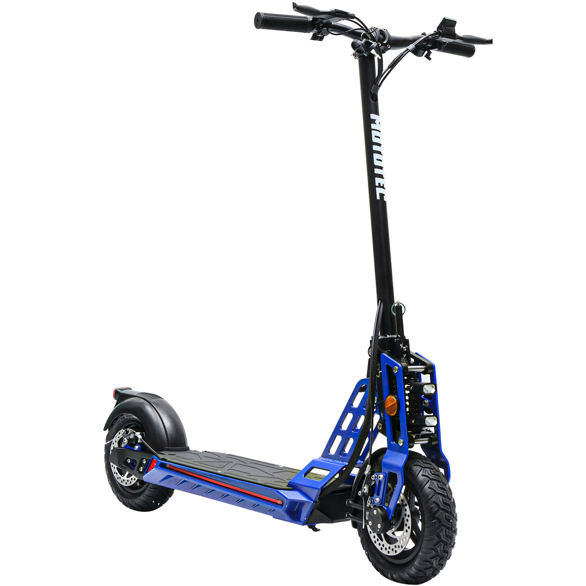 MotoTec Free Ride 48V 600W Electric Scooter - Blue detail