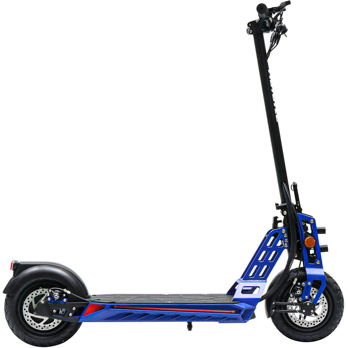 MotoTec Free Ride 48V 600W Electric Scooter - Blue detail
