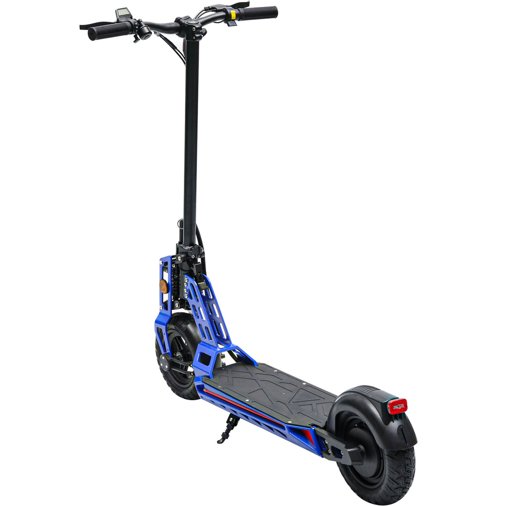 MotoTec Free Ride 48V 600W Electric Scooter - Blue detail