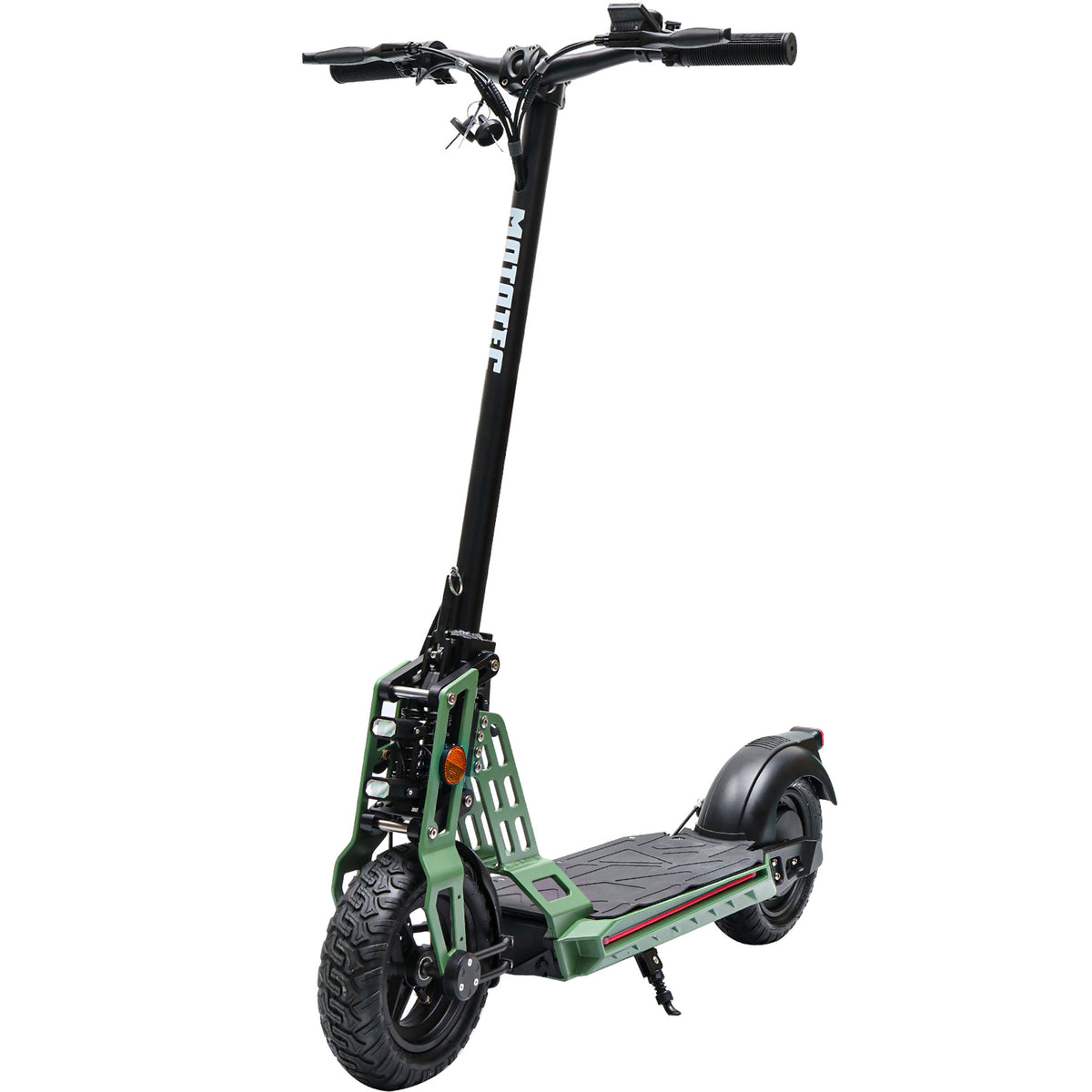 MotoTec Free Ride 48V 600W Electric Scooter - Green