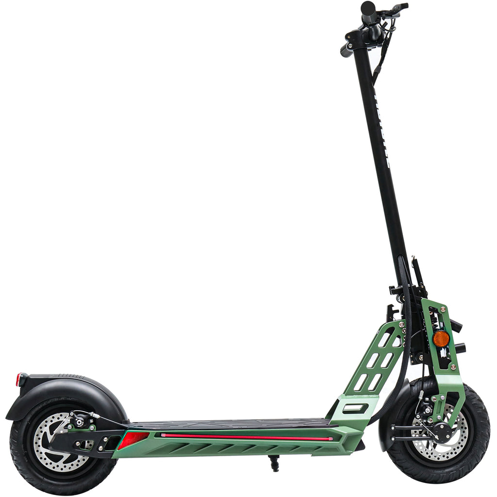 MotoTec Free Ride 48V 600W Electric Scooter - Green detail