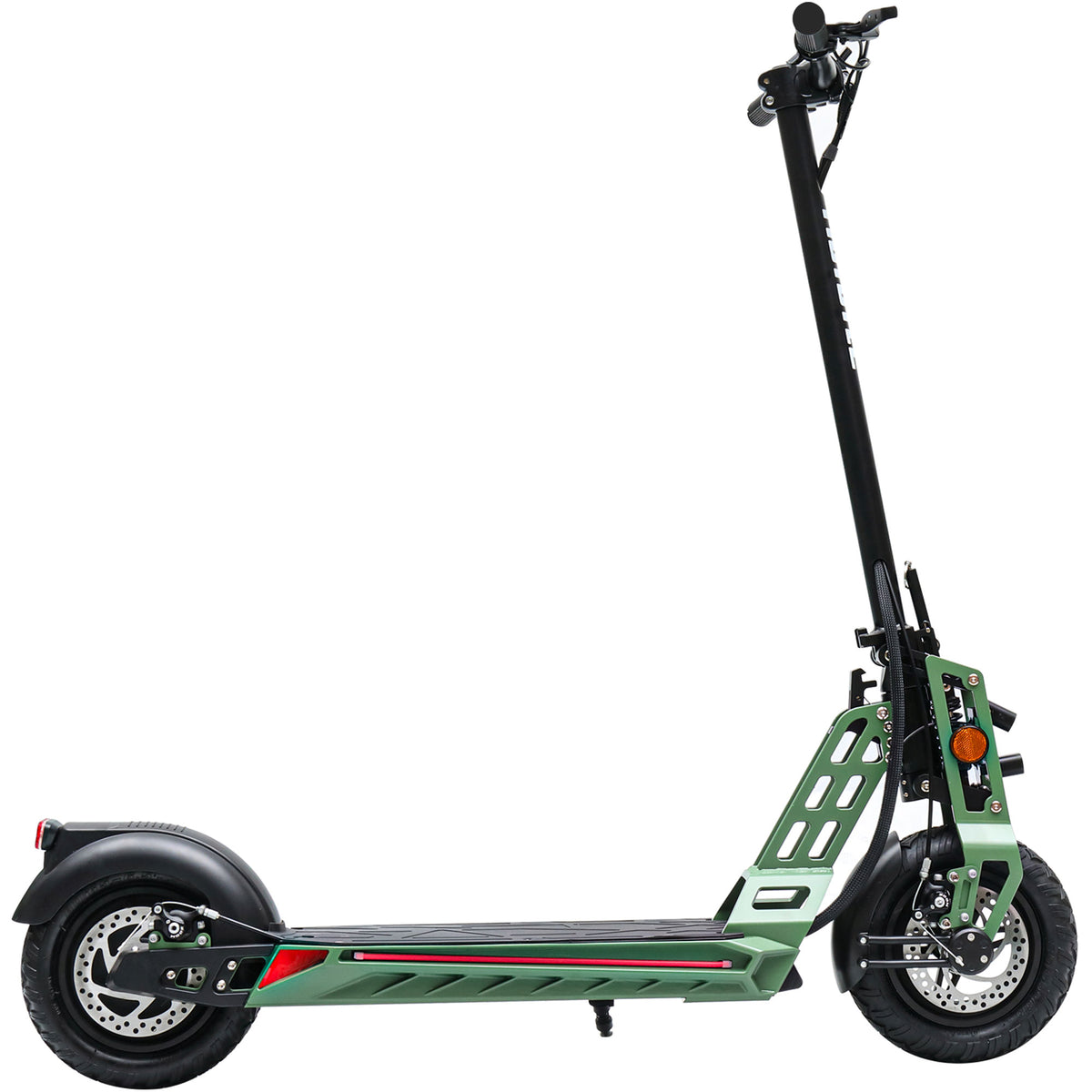 MotoTec Free Ride 48V 600W Electric Scooter - Green detail