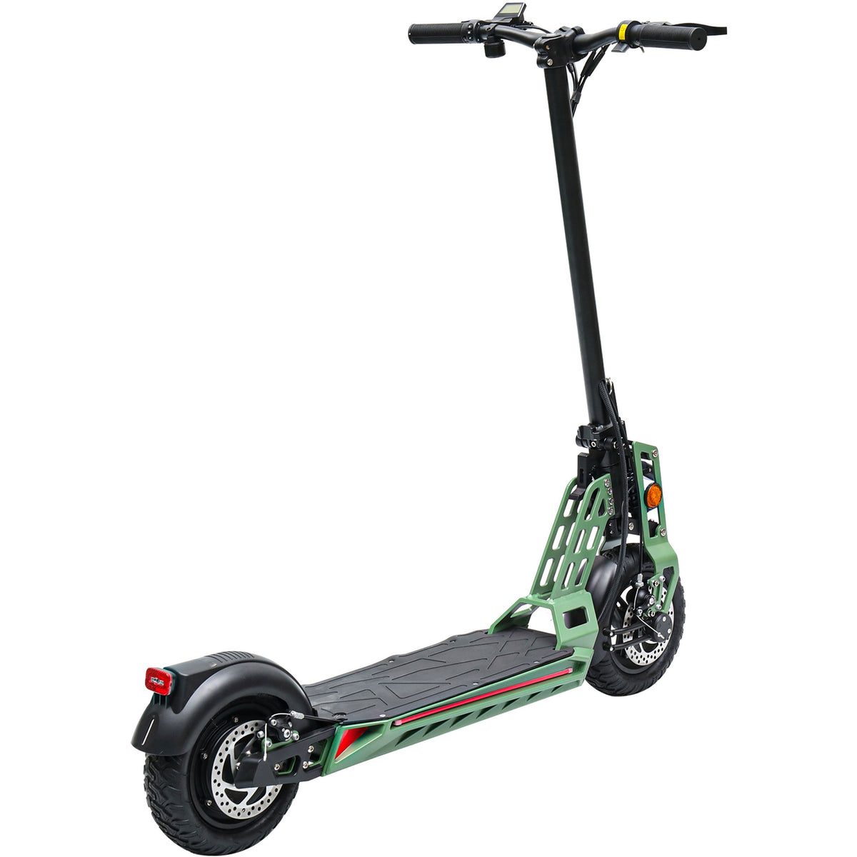 MotoTec Free Ride 48V 600W Electric Scooter - Green detail