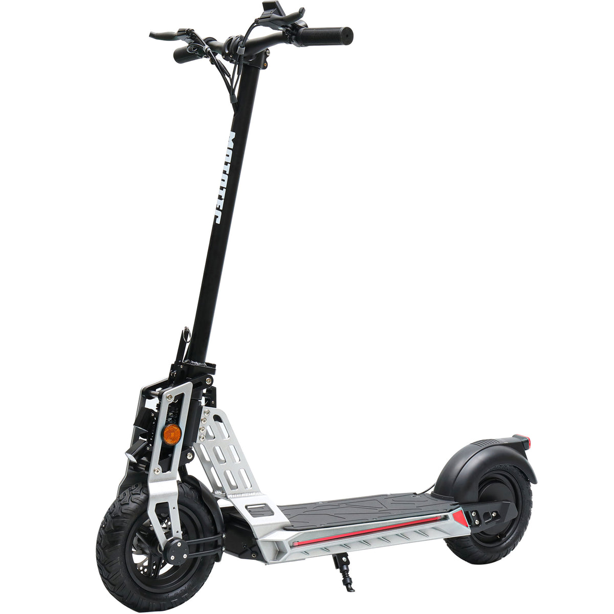 MotoTec Free Ride 48V 600W Electric Scooter - Silver