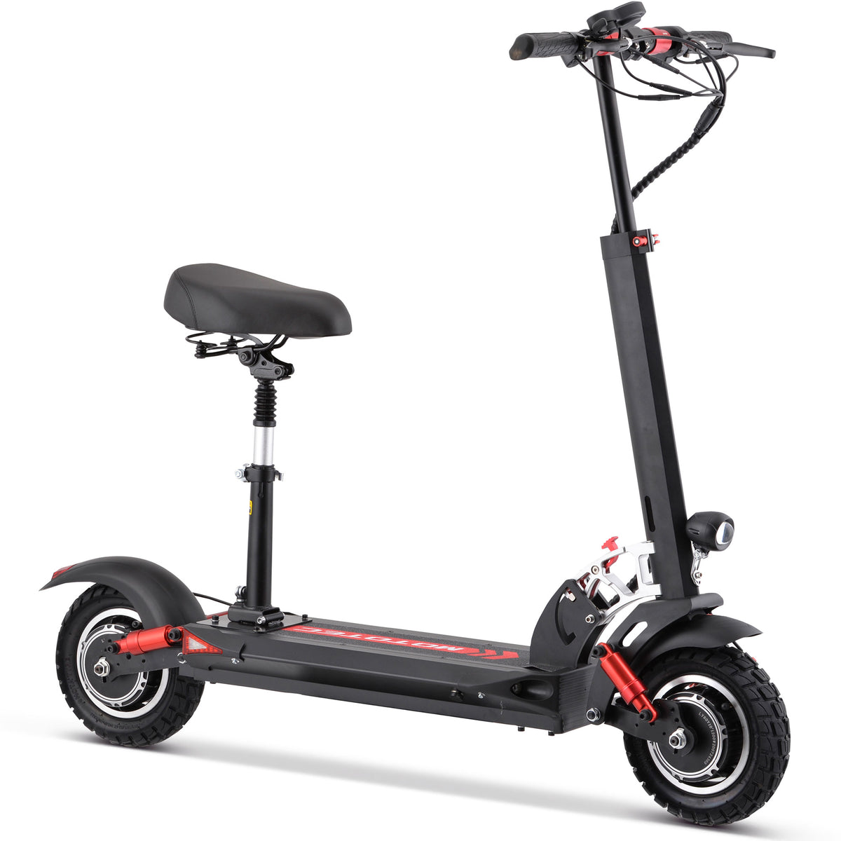 MotoTec Thor 60V 2400W Dual Motor Electric Scooter - Black detail