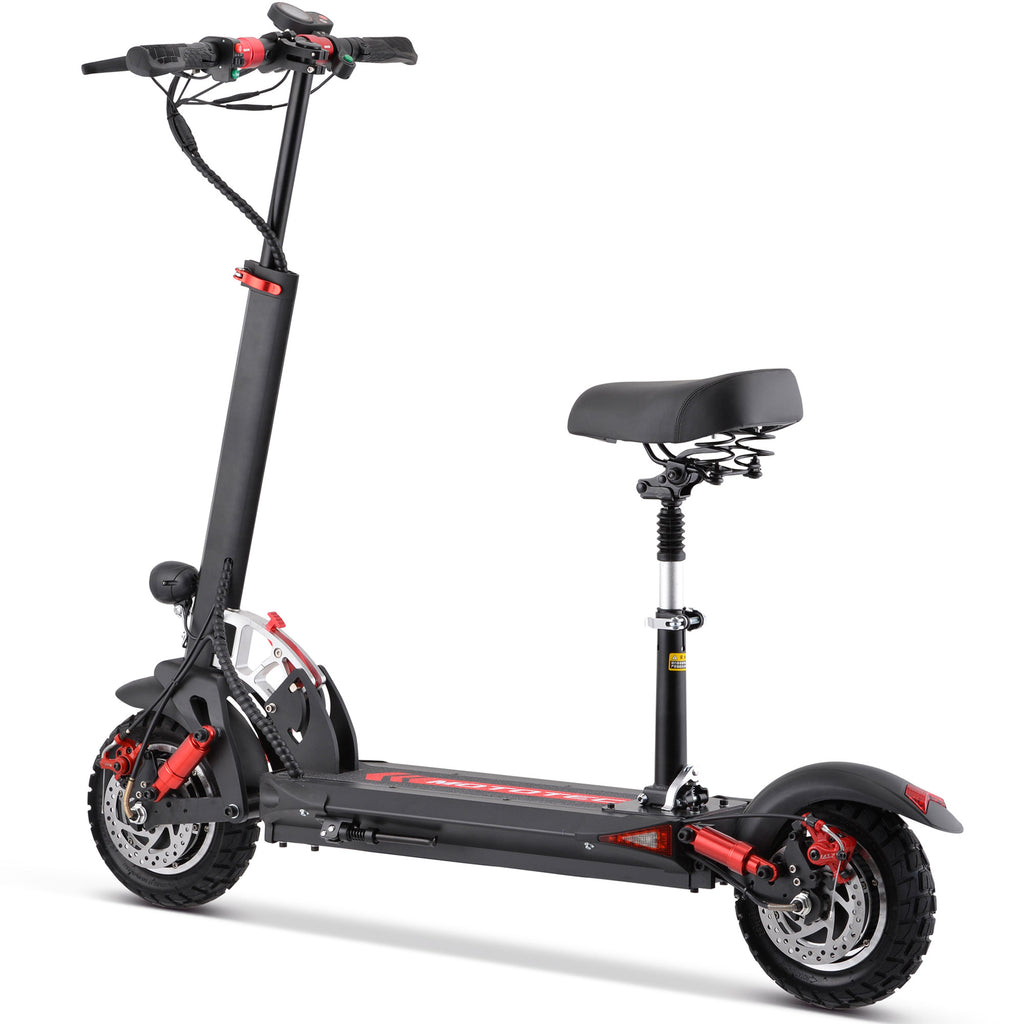 MotoTec Thor 60V 2400W Dual Motor Electric Scooter - Black detail