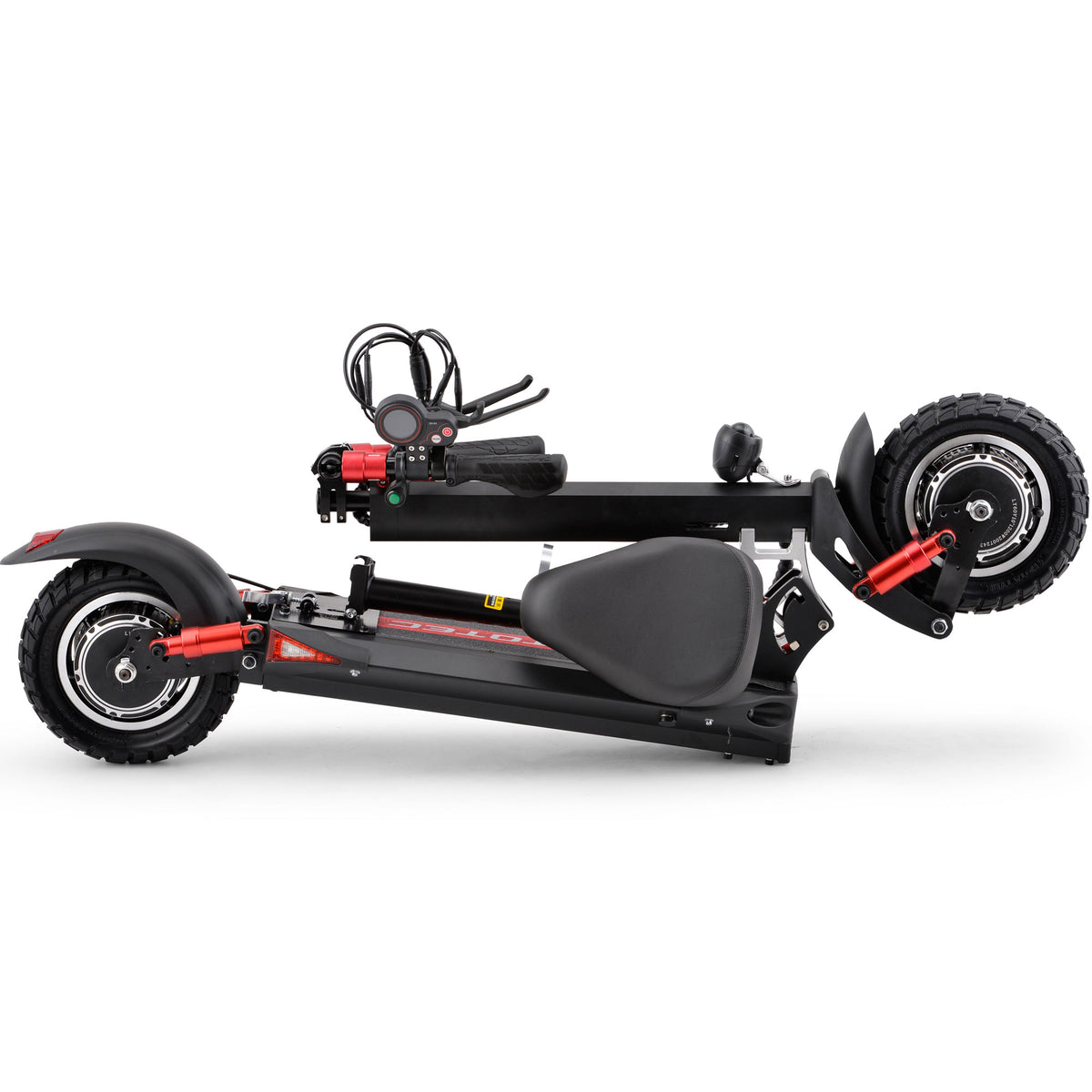MotoTec Thor 60V 2400W Dual Motor Electric Scooter - Black detail
