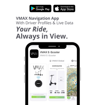 VMAX VX2 Gear Electric Scooter – Lightweight, Fast City Ride