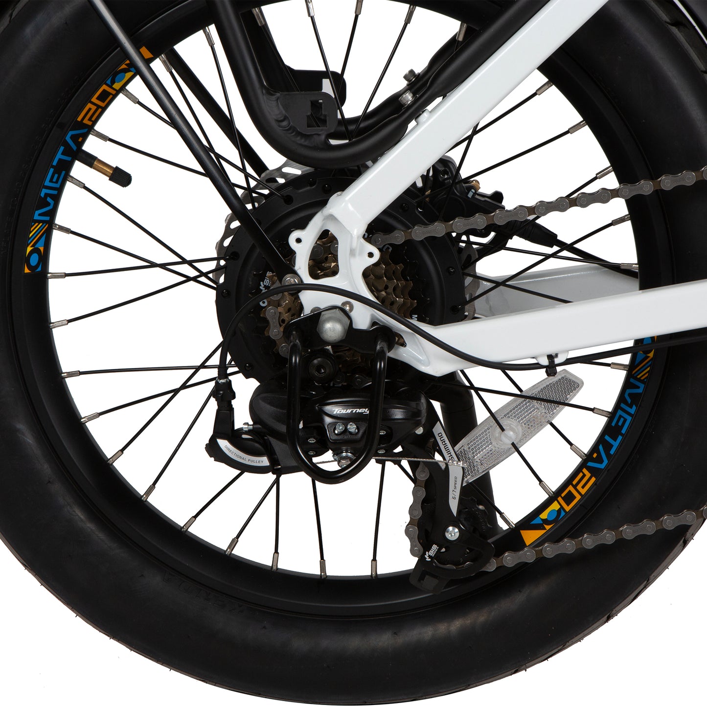 EUNORAU META 20” Foldable City Electric Bike – Urban & Campus Commuter