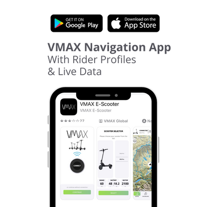 VMAX VX4 High-Performance Electric Scooter – Fast Urban Commuter