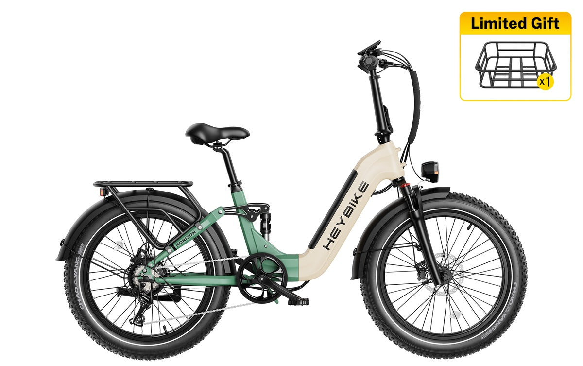 Heybike Horizon (folding flat-tire e-bike)
